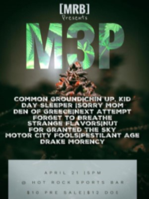 Flyer for M3p Show